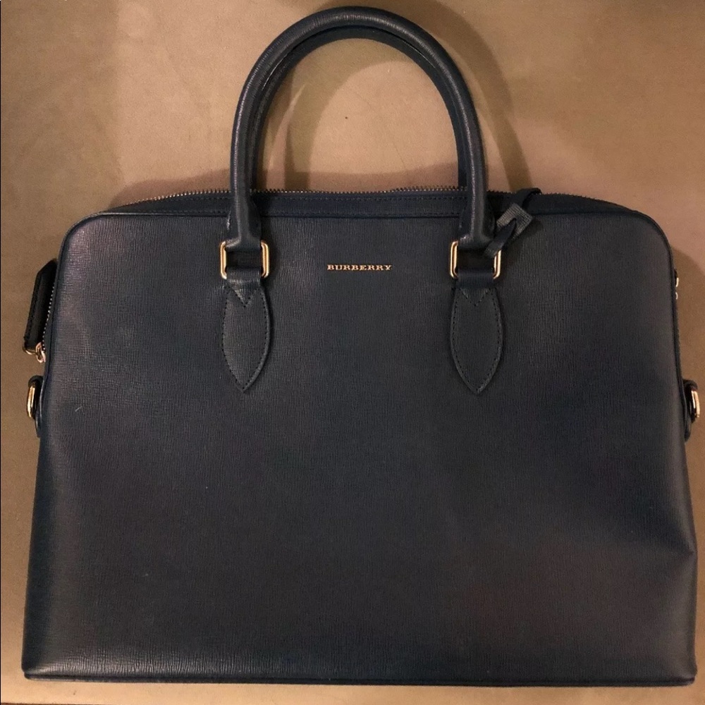 Burberry Bermondsey Slim Leather Briefcase